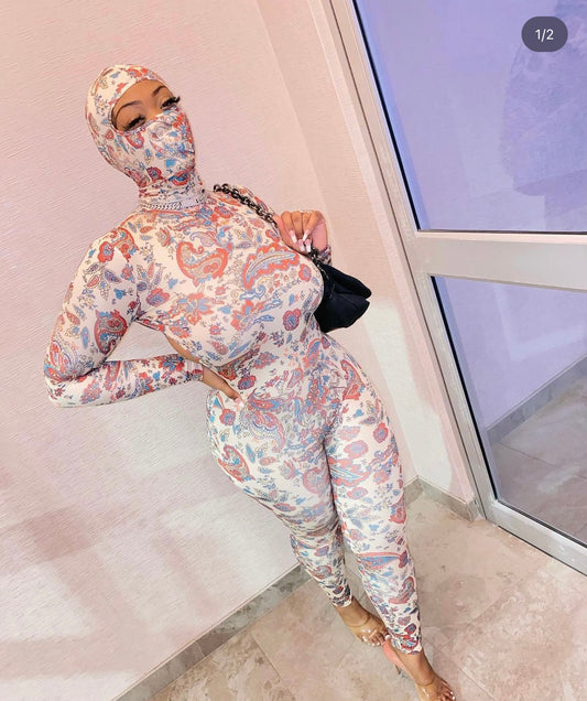 Mask OFF 2pc Jumpsuit